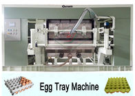 लुगदी ढाला अपशिष्ट कागज रोटरी अंडा ट्रे मशीन 220V - 450V ISO9001 स्वीकृत
